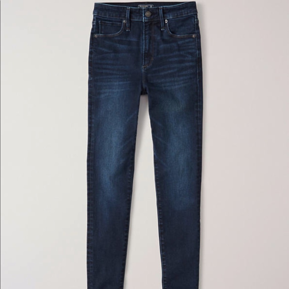 Abercrombie + Fitch High Rise Skinny Jeans